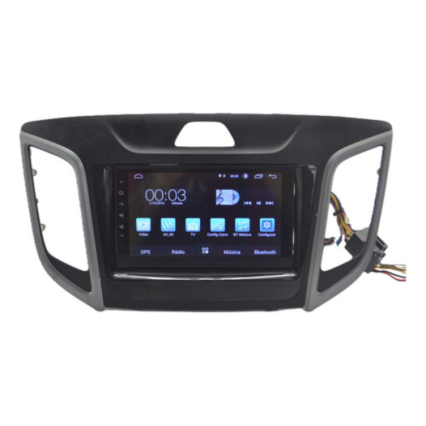 Radio Aprelho Som Multimidia Com Moldura Creta 2016 A 2020