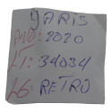 Espelho Retrovisor Interno Yaris 2020 Original