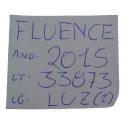 Luz Central Interna Cortesia Teto Fluence 2015 Original