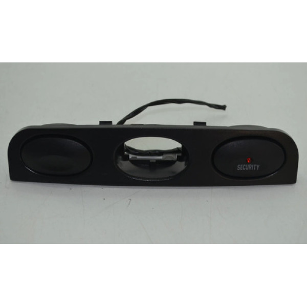 Moldura Botão Security Painel Chery Qq 2011-2015 Original Preto