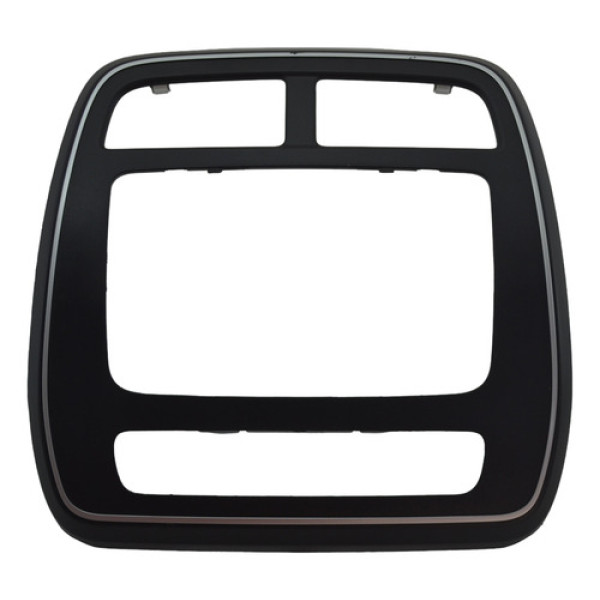 Moldura Central Painel Radio Difusor Renault Kwid 2022 Origi Preto