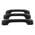 Kit 3 Puxador Alça Teto Pqp Duster 2013 Original Preto