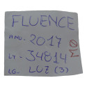 Par Luz Interna Cortesia Teto Fluence 2017 Original
