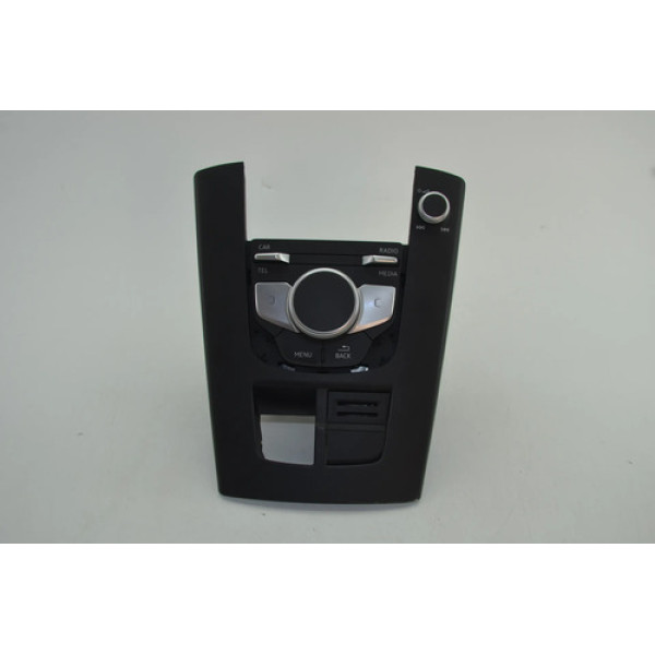 Moldura Cambio Central Multimídia Audi A3 2017-2020 Original Preto
