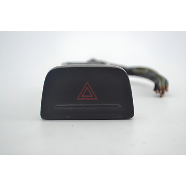 Botão Pisca Alerta Painel Volkswagen Voyage Original Preto