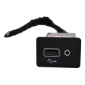 Entrada Usb Auxiliar Console Kwid 2020 - 2024 Original