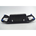 Moldura Central Painel Porta Treco Fiat Strada 2020 Original Preto