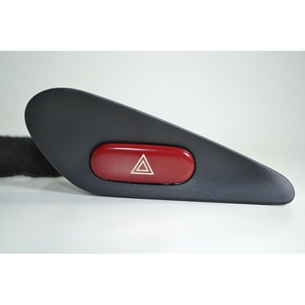 Botão Suporte Interruptor Pisca Alerta Peugeot 406 Original  Vermelho