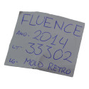 Moldura Retrovisor Interno Renault Fluence 2014 Original