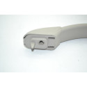 Kit 3 Puxadora Alça Teto Pqp Peugeot 206 2007 2008 Original Cinza