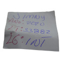 Botão Comando Pisca Alerta Painel Jimny 2020 Original Preto