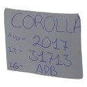 Apoio Encosto Braço Console Corolla 2017 Original Cinza