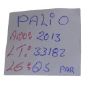 Par Quebra Sol Direito Esquerdo Palio 2013 Siena Original