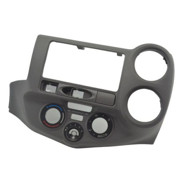 Moldura Radio Central Painel Etios 2013 Original Cinza-escuro