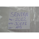Apoio Encosto Braço Console Nissan Sentra 2011 Original Preto