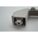 Kit 3 Puxador Alça Teto Pqp Fiat Idea 2014 2015 Original Cinza