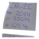 Quebra Sol Ld Direito Com Iluminação Cruze 2014 Origina