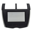 Moldura Central Radio Painel Mitsubishi Asx 2014 Original Preto