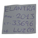 Par Luz Interna Teto Quebra Sol Elantra 2013 Original