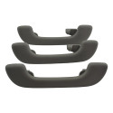 Kit 3 Puxador Alça Teto Pqp Fluence 2013 Original Cinza