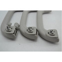 Kit 3 Puxador Alça Teto Pqp Jac T60 2021 2022 Original Cinza
