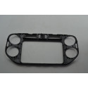 Moldura Acabamento Central Painel Vw Tiguan 2014 Original Preto