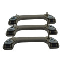 Kit 3 Puxador Alça Pqp Teto Subaru Impreza 2010 Original Cinza