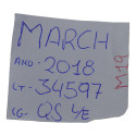Quebra Sol Lado Esquerdo Motorista March 2019 Original