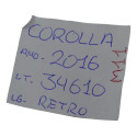 Espelho Retrovisor Interno Corolla 2016 Original