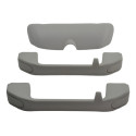 Kit Com 2 Pqp Alça Teto + Porta Oculos Fiat Palio 2014 Orig