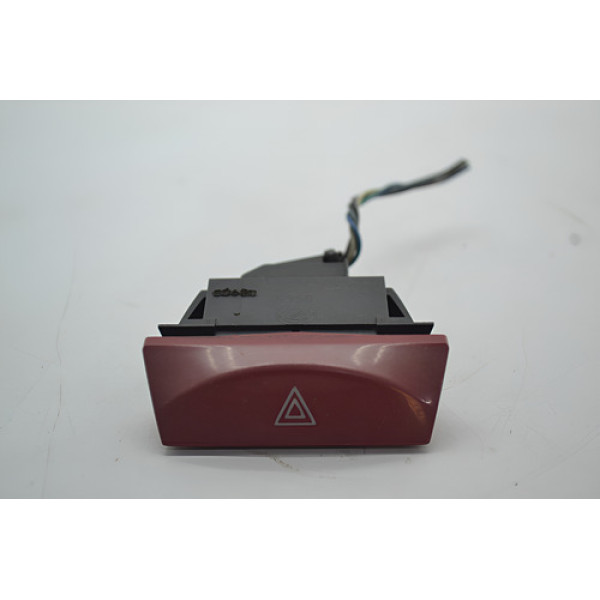 Botão Pisca Alerta Painel Fiat Stilo 2008 Original Vermelho