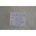 Apoio Encosto Braço Console Corolla Gli 2016 Original Cinza-escuro