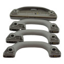 Kit 3 Alça Teto Pqp C/porta Oculos Vw Polo 2011 Original Cinza