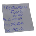 Moldura Comando Ar Condicionado Vw Fusca Tsi 2014 Original