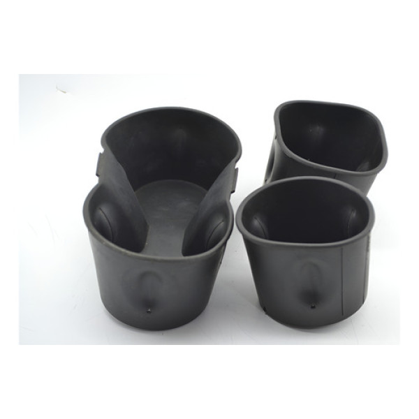 Kit 3 Borracha Acabamento Interno Porta Copo Tracker Origina Preto