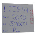 Tampa Porta Luvas Objetos Painel Fiesta 2018 Original