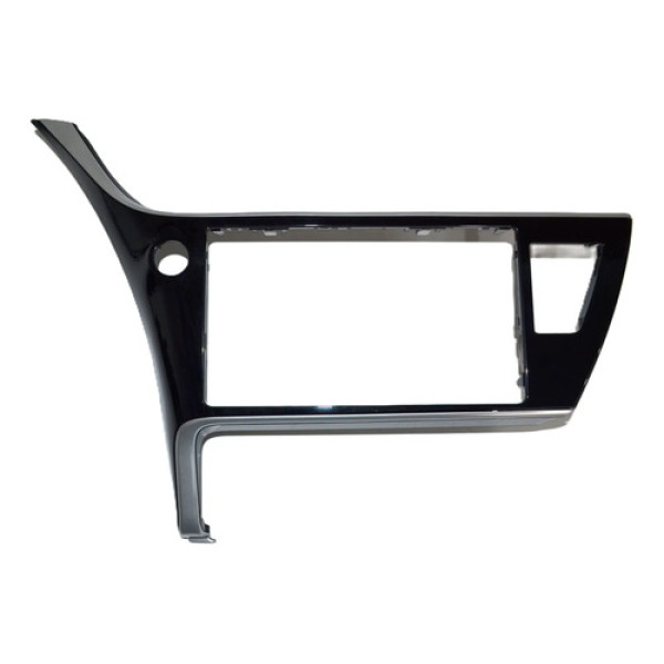 Moldura Multimidia Central Painel Corolla Xei 2015-2019 Orig Preto
