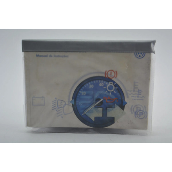 Kit Manual Do Proprietário Vw Santana 1998 A 2006 Original