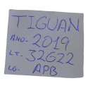 Encosto Apoio Braço Console Vw Tiguan 2019 Original Preto