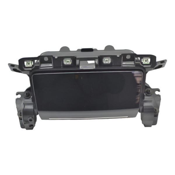 Porta Objetos Carregador Indução Peugeot 208 2024 Original Preto