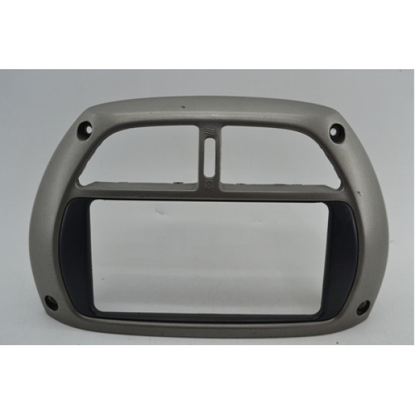 Moldura Central Radio Difusor Painel Toyota Rav-4 2001 Orig Cinza