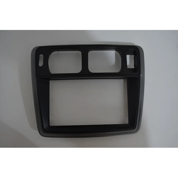 Moldura Central Painel Mitsubishi Pajero Tr4 2002-2015 Origi Preto