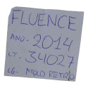 Moldura Espelho Retrovisor Interno Fluence 2014 Original
