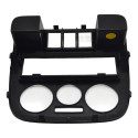 Moldura Central Radio Painel Volkswagen Gol 2007 Original Cinza