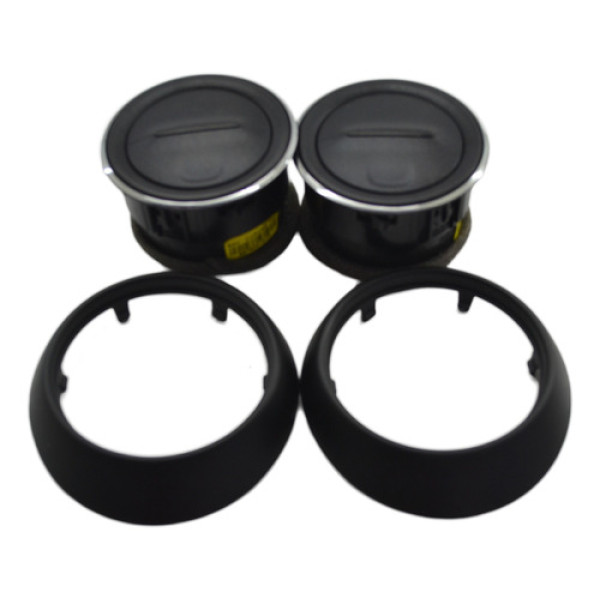 Par Difusor Lateral Com Aro Painel Renault Kwid 2022 Origina