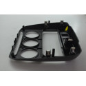 Moldura Radio Central Painel Citroen C3 2013-2020 Original Cinza-escuro
