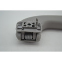 Puxador Alça Teto Pqp Com Cabide Chevrolet Agile Original Cinza
