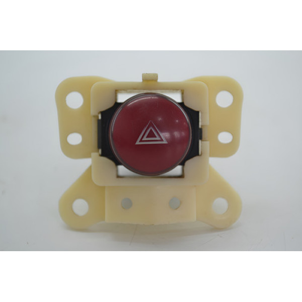 Botão Pisca Alerta Painel Mitsubishi L200 2015 Original Vermelho