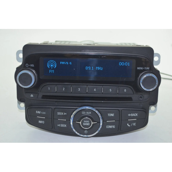 Radio Aparelho Som Painel Sonic 2012 A 2016 Original Preto