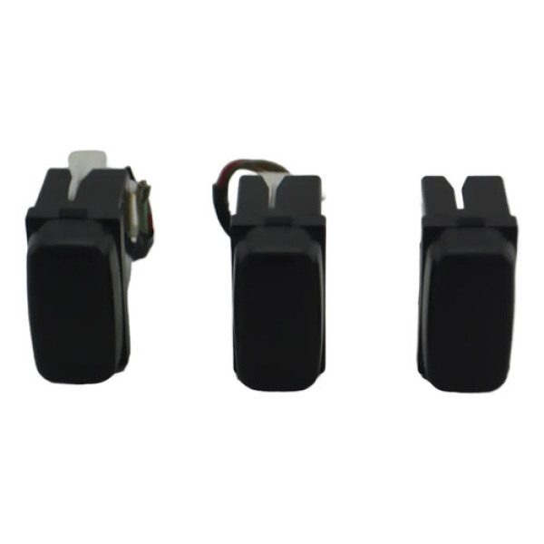 Kit 3 Botão Cego Falso Mitsubishi Asx 2010-2016 Original
